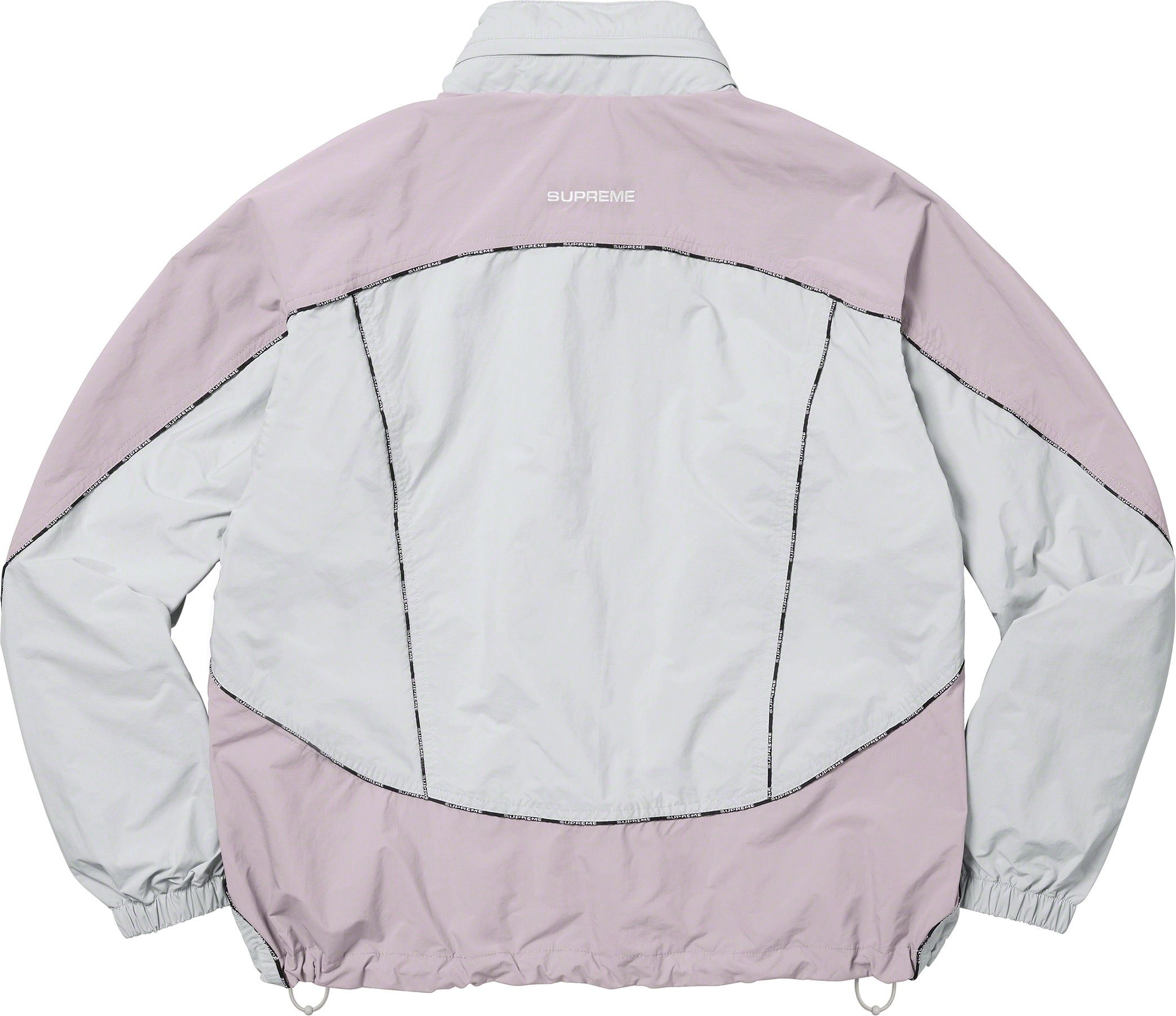 Logo Piping Hooded Track Jacket view 2